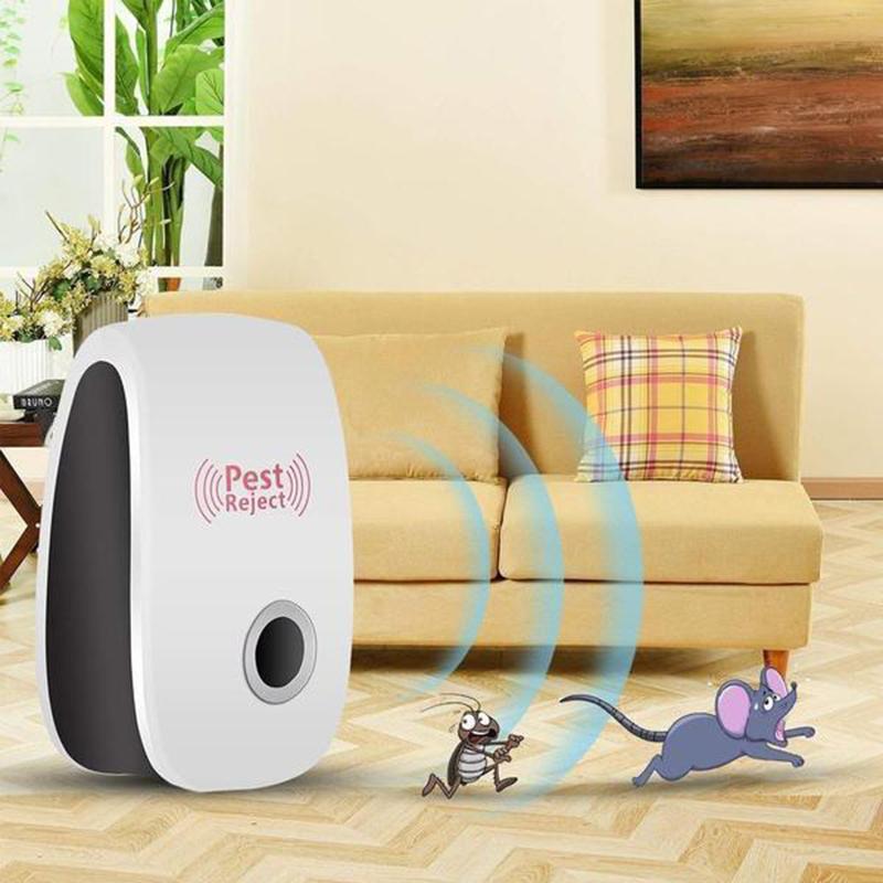 Repelente Ultrasónico Insectos y Roedores - PestReject™ (OFERTA 2X1)