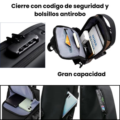 Mochila Antirrobo con USB - LockBag™