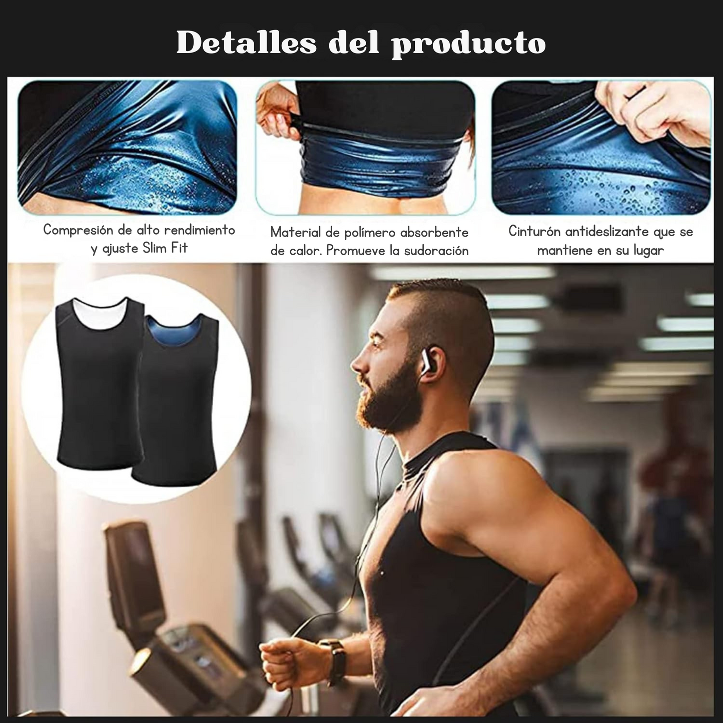 Camiseta Efecto Sauna Reductora UNISEX - Burner™