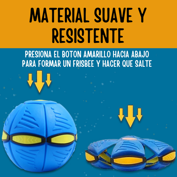 Pelota Voladora Con Luces Mascotas - Flyball™ (PROMO 2X1)