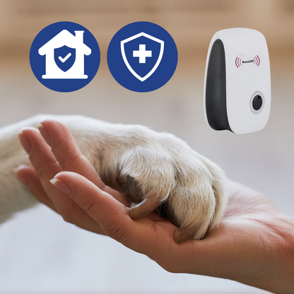 Repelente Ultrasónico (Ratas, Cucarachas, Mosquitos y más) - PestReject™