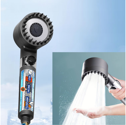 Cap de duș cu presiune înaltă + 1 filtru gratuit - AquaZen™